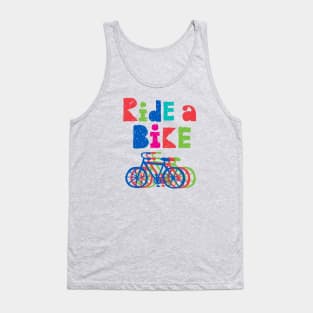 ride a bike sketchy Tank Top